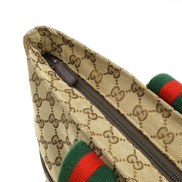 GUCCI Beige Leather Shoulder Bag - Picture 7 of 10
